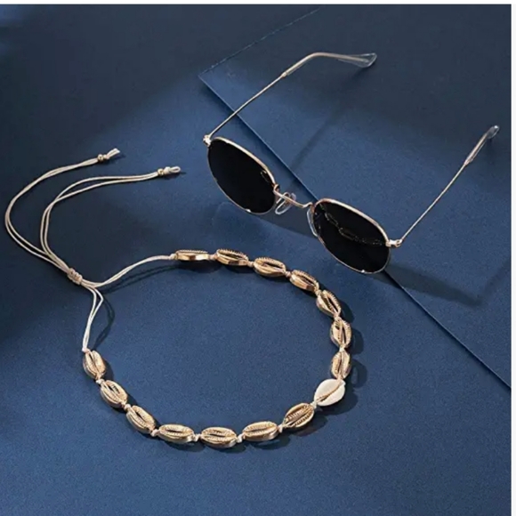 Shell Choker Sunglasses Combo - Picture 3 of 6